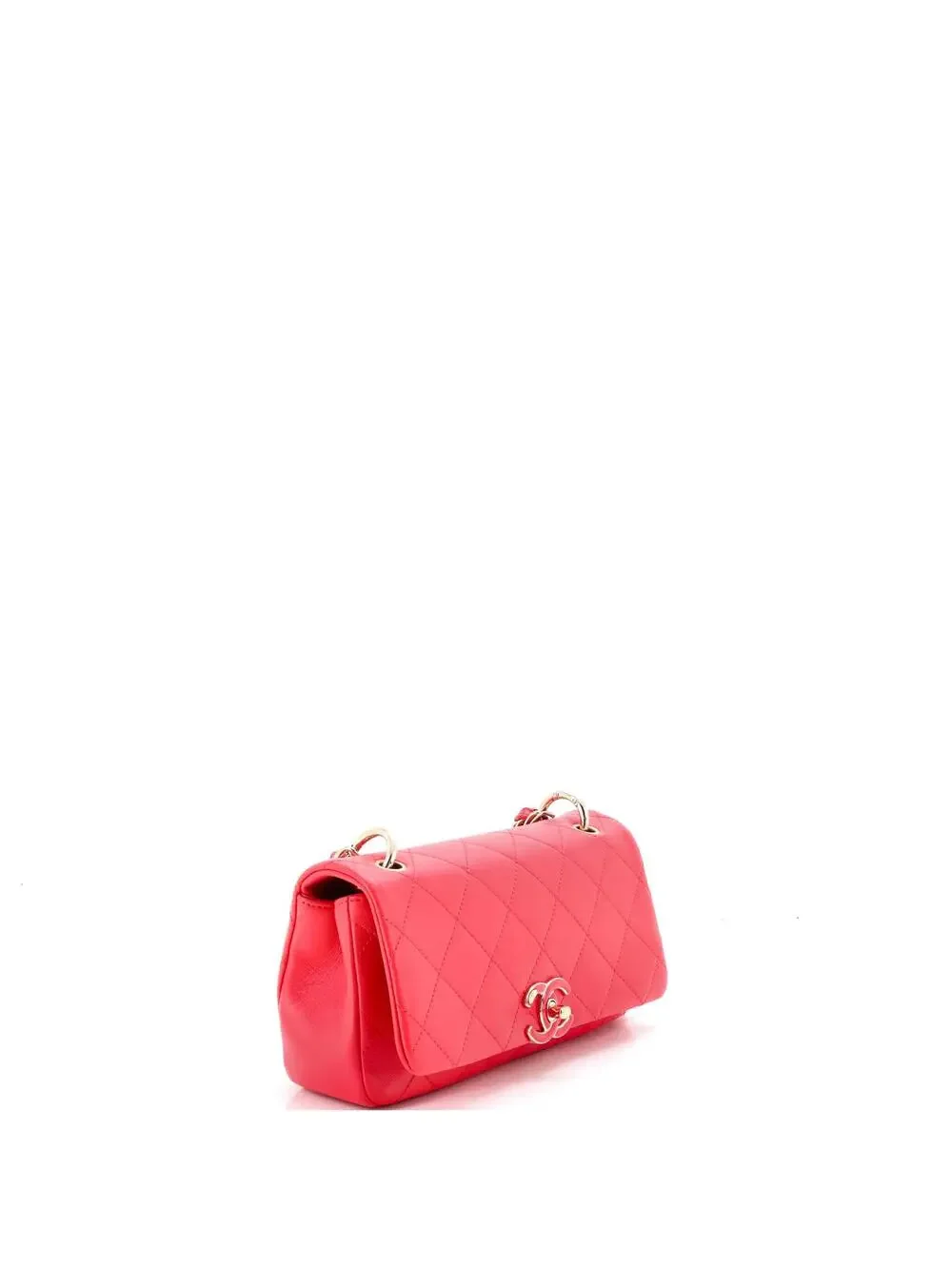 Chanel Twist Chain Enamel Cc Flap Bag #321048C30B